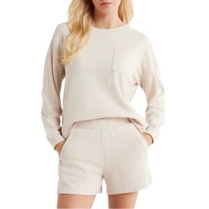 Barefoot Dreams Malibu Brushed Fleece Pajamas NWT SZ XL